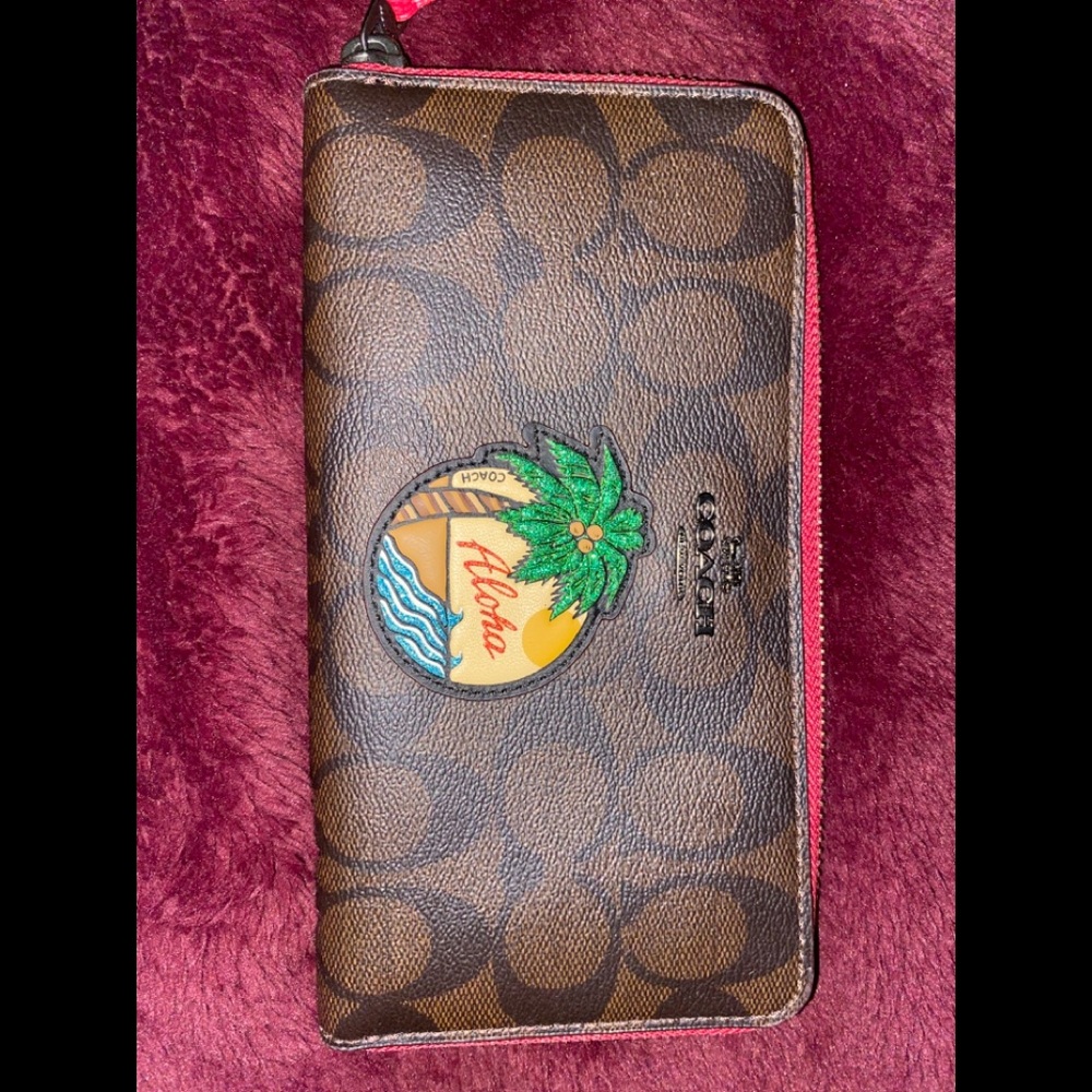 Coach Aloha Wallet